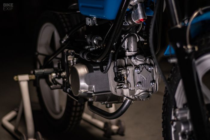 Mesin kloning Honda Dax jadi jantung motor ini