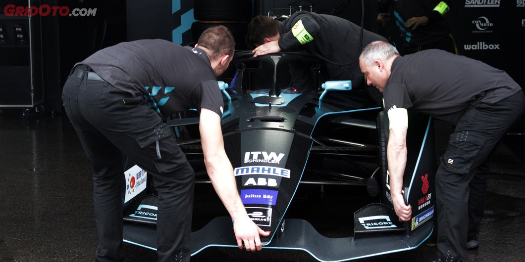 Suasana paddock Formula E Hongkong 