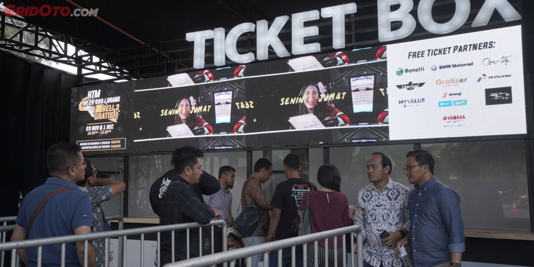 Tiket IIMS Moto Bike Expo dijual dengan harga Rp 25 ribu