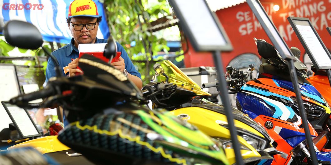 Proses penjurian Customaxi Yamaha 2020