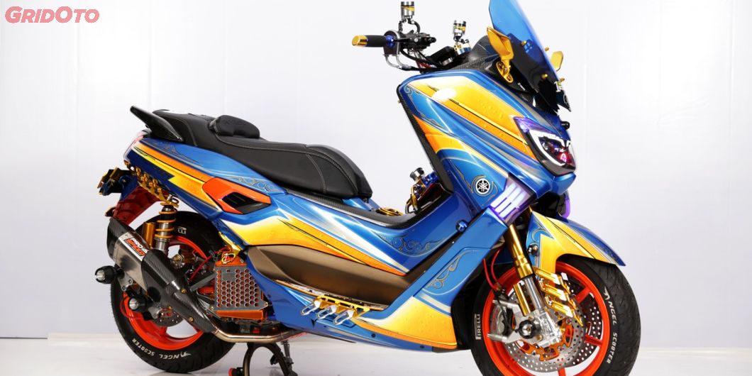 Yamaha NMAX Master pemenang Customaxi Pontianak