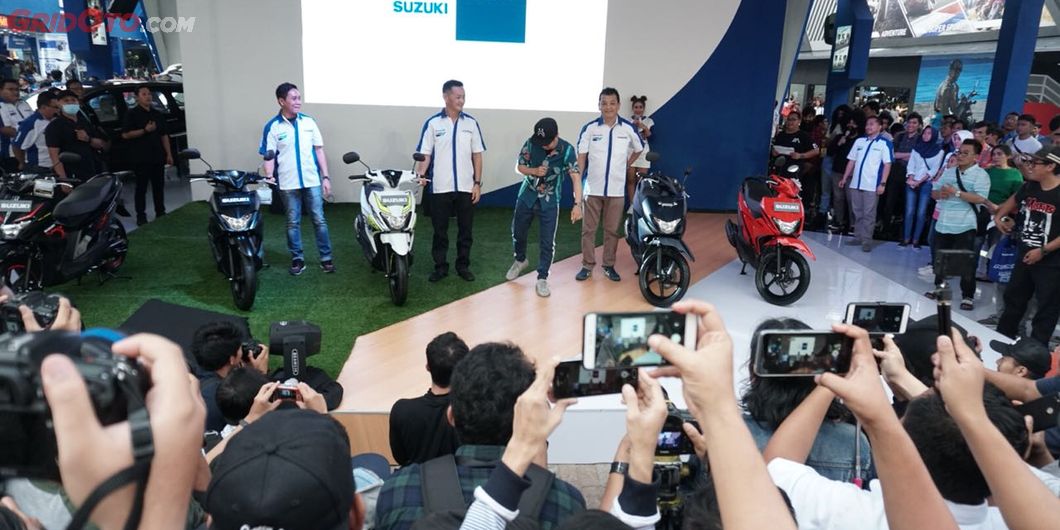 Suasana Launching Suzuki Nex II di Arena Pekan Raya Jakarta, Kemayoran, Jakarta Pusat (27/05/2018)