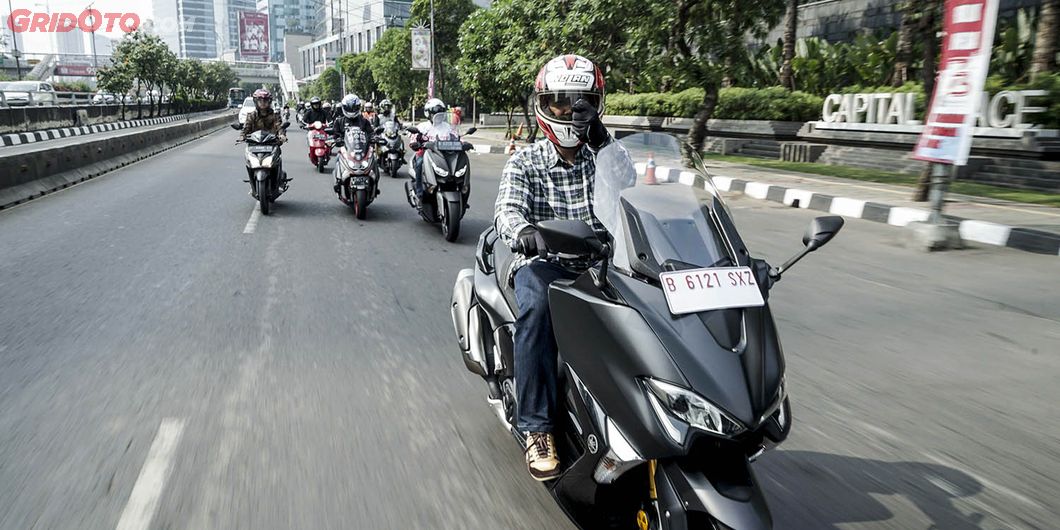 Shopee bersama GridOto.com gelar Sunmori bareng komunitas -  Photo : Rianto Prasetyo