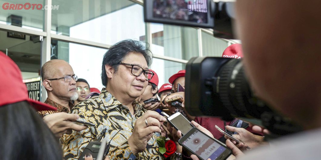 Menteri Perindustrian Airlangga Hartarto, Ekspor Sejuta Unit Toyota Indonesia - Photo: RR Inne Aveli