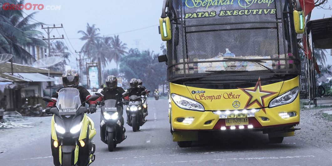 Perjalanan MAXI YAMAHA Tour de Indonesia etape West 1 Sabang – Medan, Photo : Rianto Prasetyo