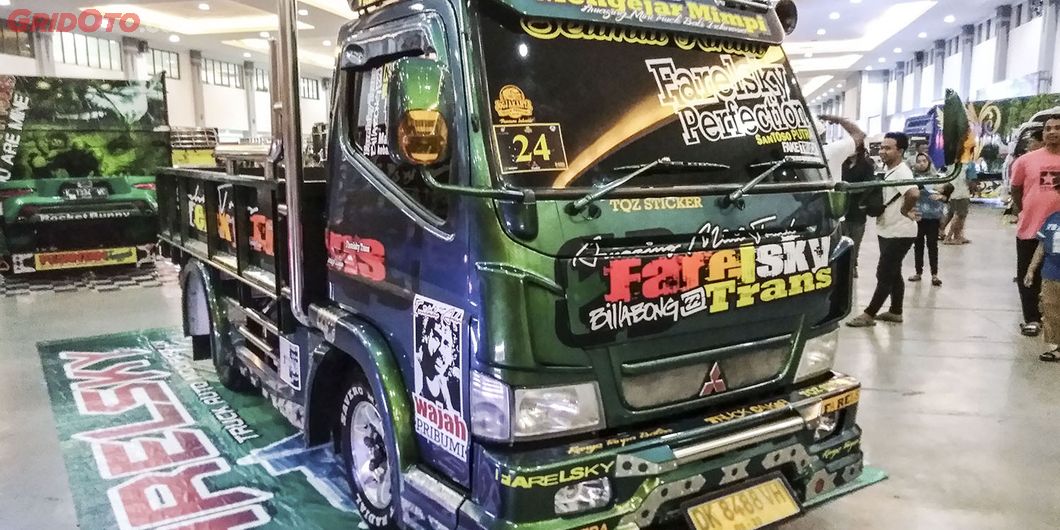 Farelsky Trans, salah satu kontestan modifikasi truk Fuso di JFT 2018 – Hikmawan M Firdaus