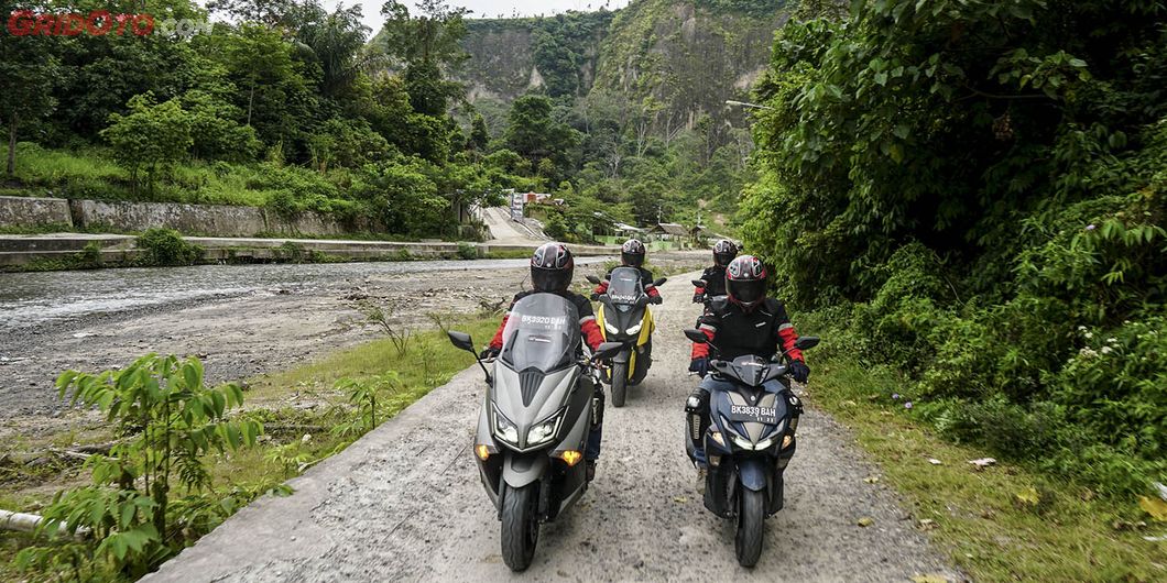 Perjalanan MAXI YAMAHA Tour de Indonesia etape west 2 Medan - Palembang, Photo : Rianto Prasetyo