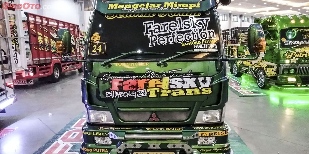 Farelsky Trans, salah satu kontestan modifikasi truk Fuso di JFT 2018 - Hikmawan M Firdaus