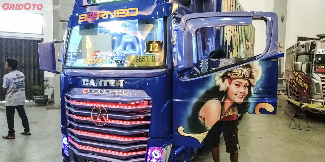 Borneo, salah satu kontestan modifikasi truk di Jogjakarta Truck Festival 2018 - Hikmawan M Firdaus