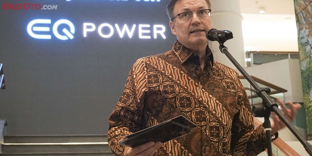 Roelof Lamberts, Presiden direktur Mercedez -Benz Indonesia. Photo: Rianto Prasetyo