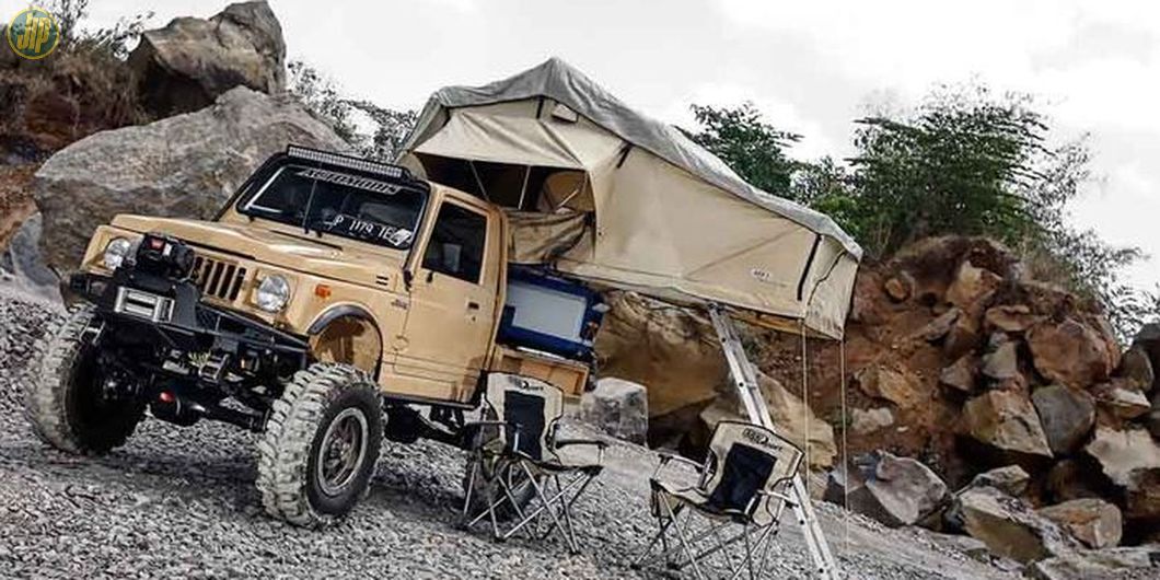 Suzuki Jimny bisa buat camping