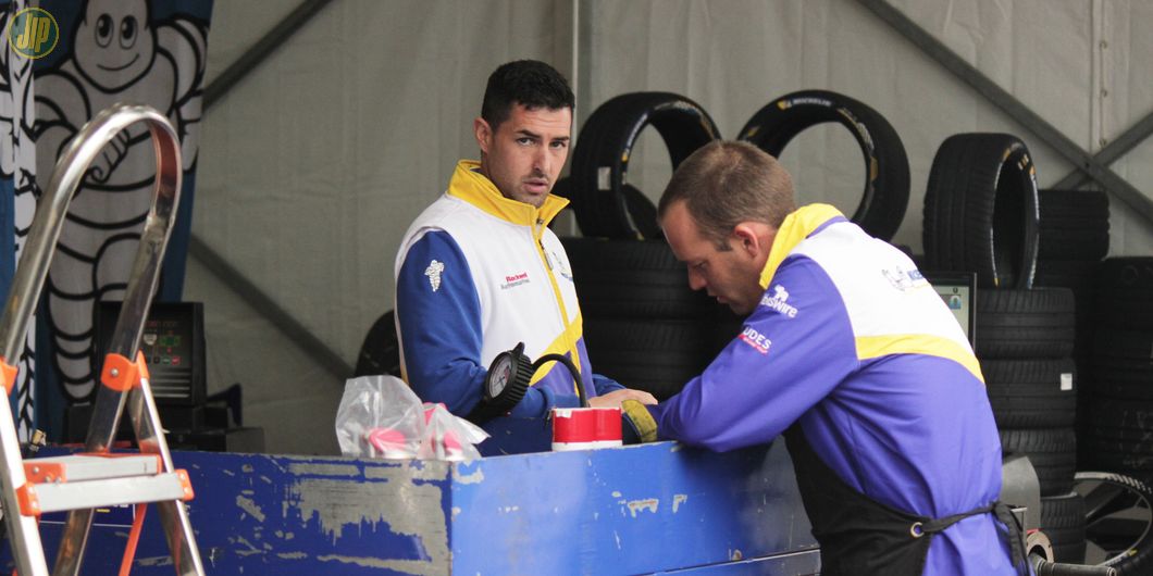 Paddock ban Michelin pada gelaran Formula E Hongkong