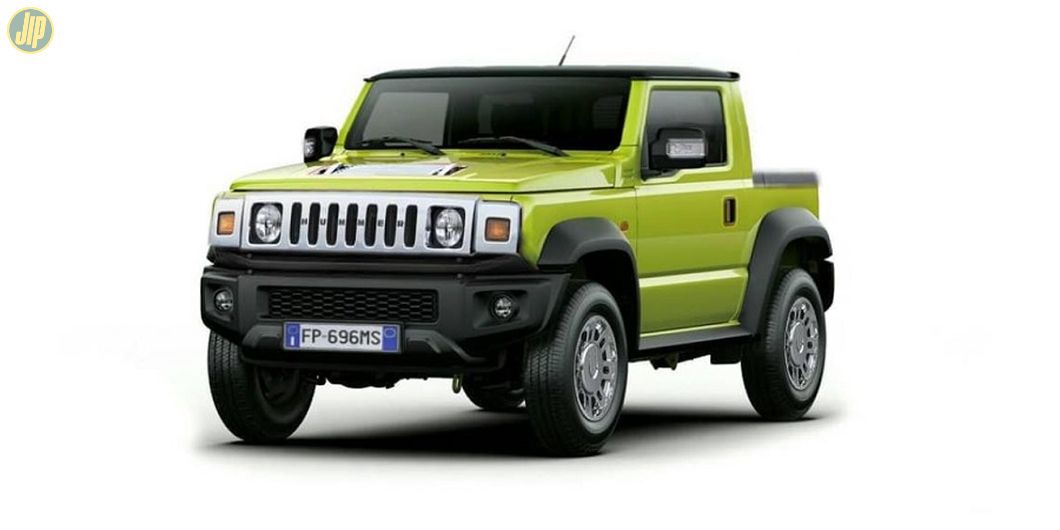 Suzuki Jimny pakai muka Hummer H2