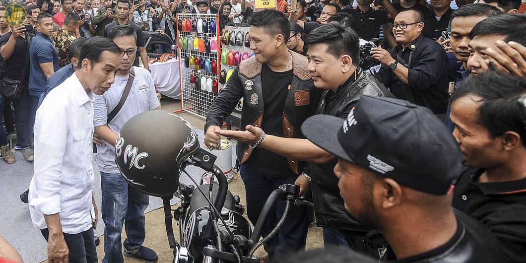 Presiden Jokowi Otobursa 2018 - Photo : Rizky Avryandi - Otomotif
