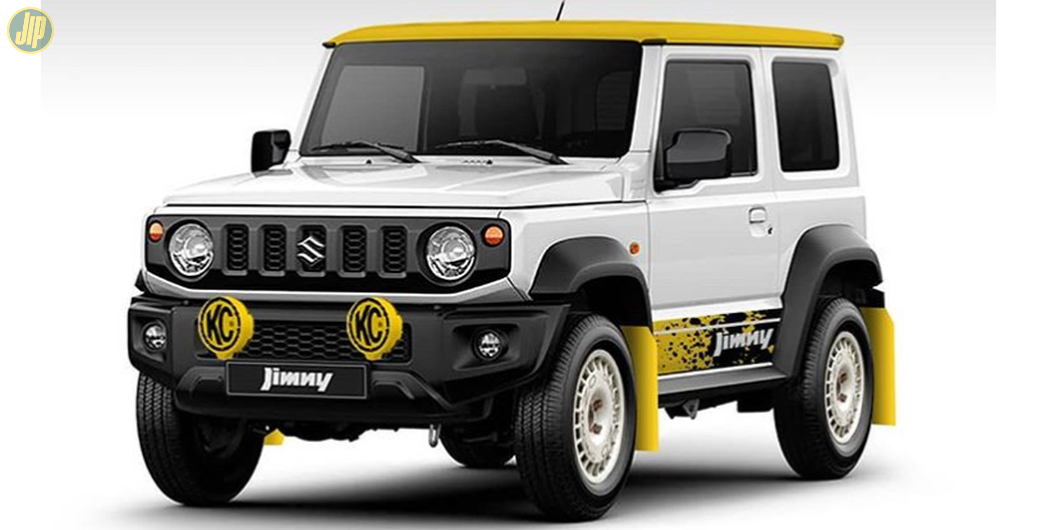 Modifikasi digital Suzuki Jimny bergaya rally look