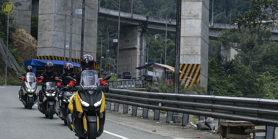 Perjalanan MAXI YAMAHA Tour de Indonesia etape west 2 Medan - Palembang, Photo : Rianto Prasetyo