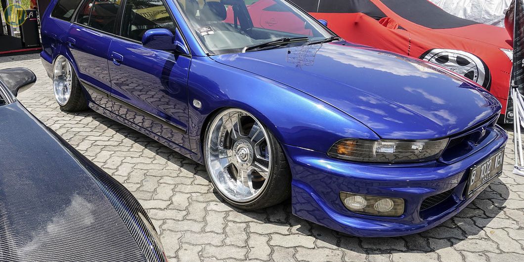 Galant Wagon Legnum, peserta MBtech Auto Combat seri 2 Pekanbaru 2018. Photo : Agus Salim