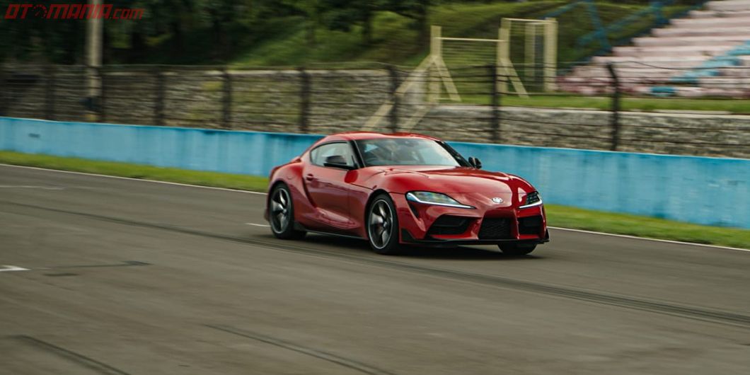 Tes Toyota GR Supra di sirkuit Sentul