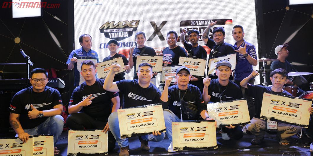 Para pemenang Master Class, Daily Class dan Yamaha Heritage Built