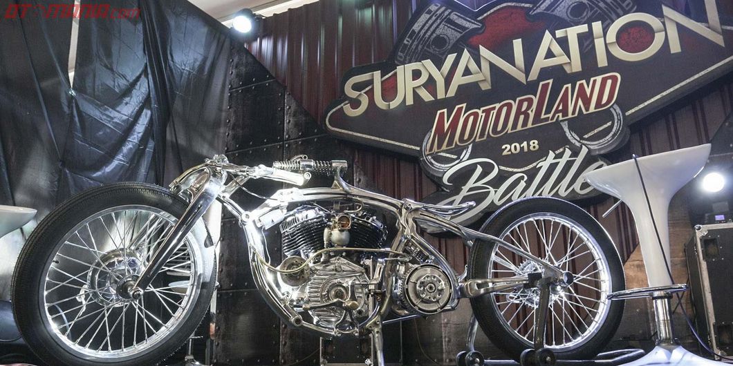 Boardtracker,  Iconic bike Suryanation Motorland 2018 - Photo : Indra Kurniawan