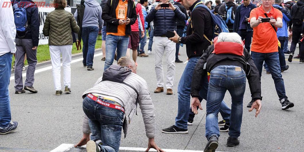 Penonton F1 di sirkuit Spa-Francorchamps, Belgia 2018  - Photo : Antonio Beniah Hotbonar