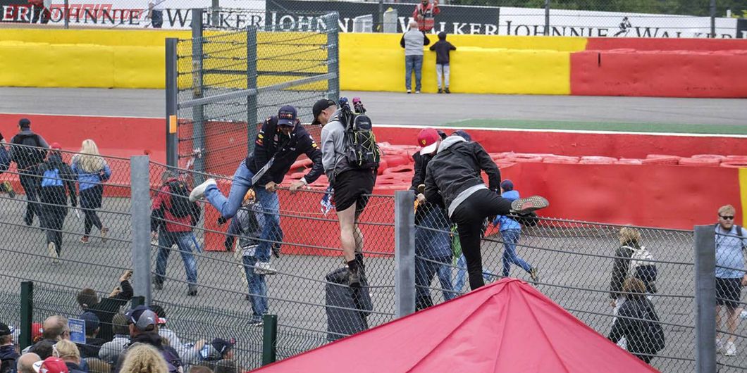 Penonton F1 di sirkuit Spa-Francorchamps, Belgia 2018  - Photo : Antonio Beniah Hotbonar