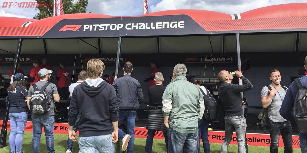 Pitstop Challenge, di area F1 Fan Zone – Photo : Antonio Beniah Hotbonar