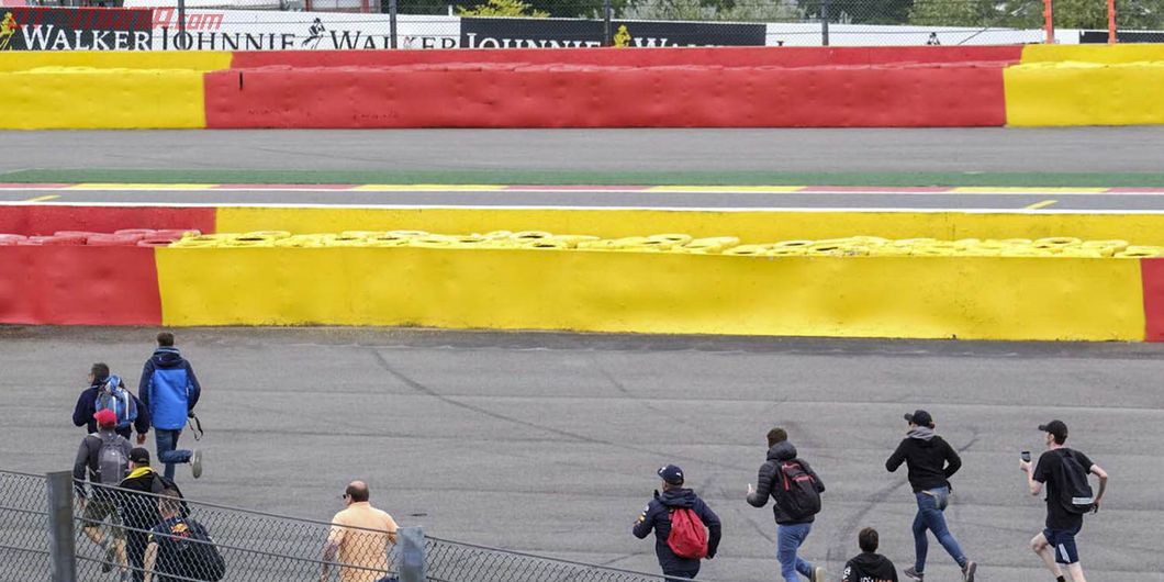 Penonton F1 di sirkuit Spa-Francorchamps, Belgia 2018  - Photo : Antonio Beniah Hotbonar