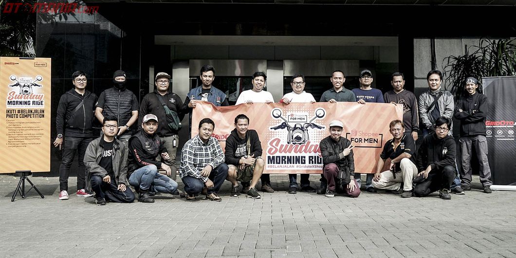 Shopee bersama GridOto.com gelar Sunmori bareng komunitas -  Photo : Rianto Prasetyo