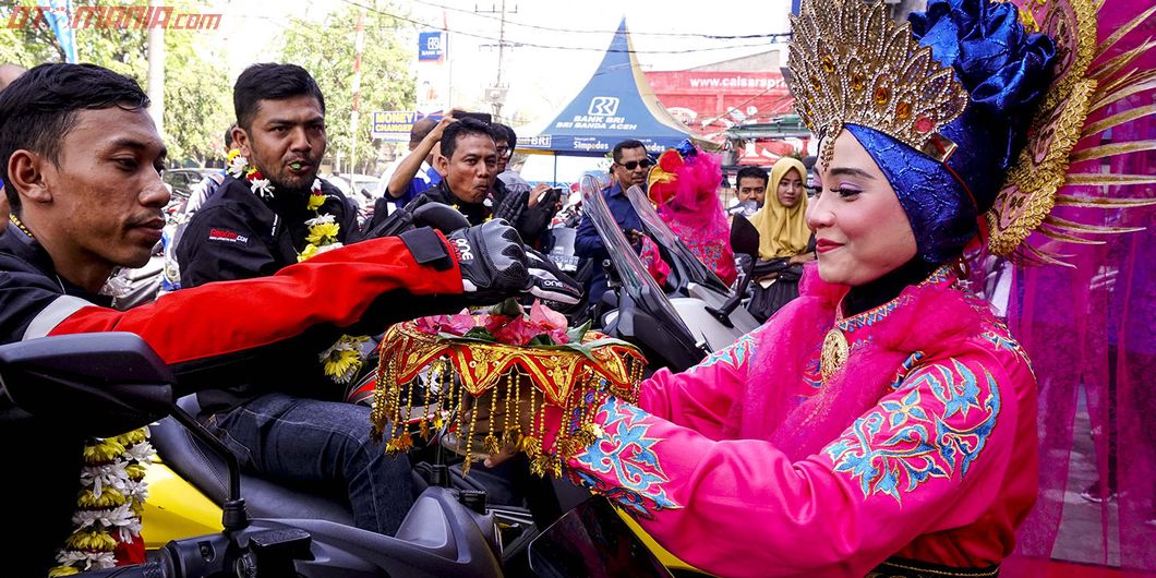 Perjalanan MAXI YAMAHA Tour de Indonesia etape West 1 Sabang – Medan, Photo : Rianto Prasetyo