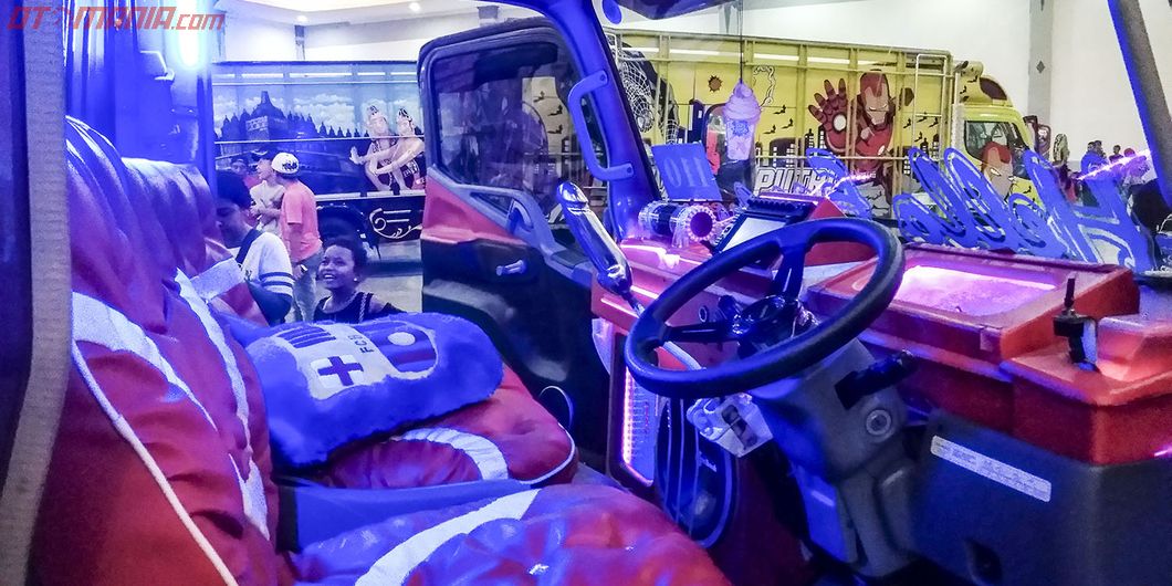 Interior Police Woman, salah satu kontestan di Jogjakarta Truck Festival 2018 - Hikmawan M Firdaus