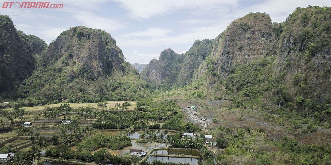 Rammang - Rammang, Kab Maros Sulsel salah satu lokasi yang dikunjungi. Photo: Gugum Gumilar