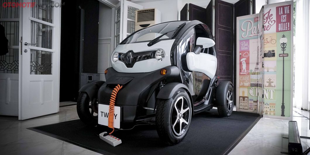 Tampilan desain eksterior Renault Twizy 