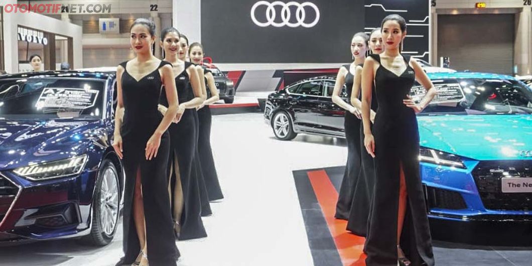 Usher di pameran otomotif Bangkok Motor Show 2019