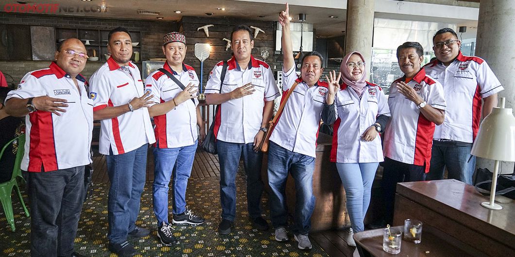 Komunitas pencinta Toyota Fortuner, Forci menjadi tamu dalam acara seremoni pelepasan Tim Toyota For