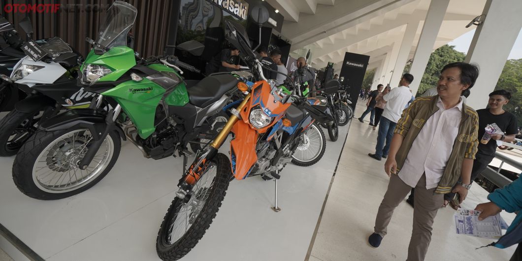 Booth Kawasaki di gelaran IIMS Moto Bike 2019