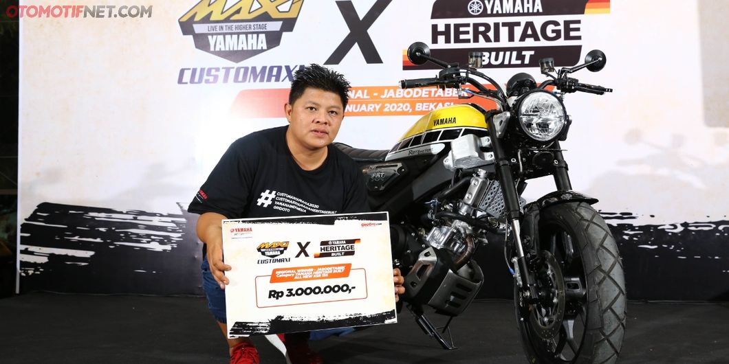 XSR 155 pemenang Yamaha Heritage Built di Bekasi