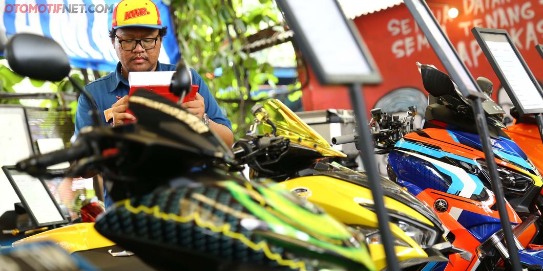 Proses penjurian Customaxi Yamaha 2020