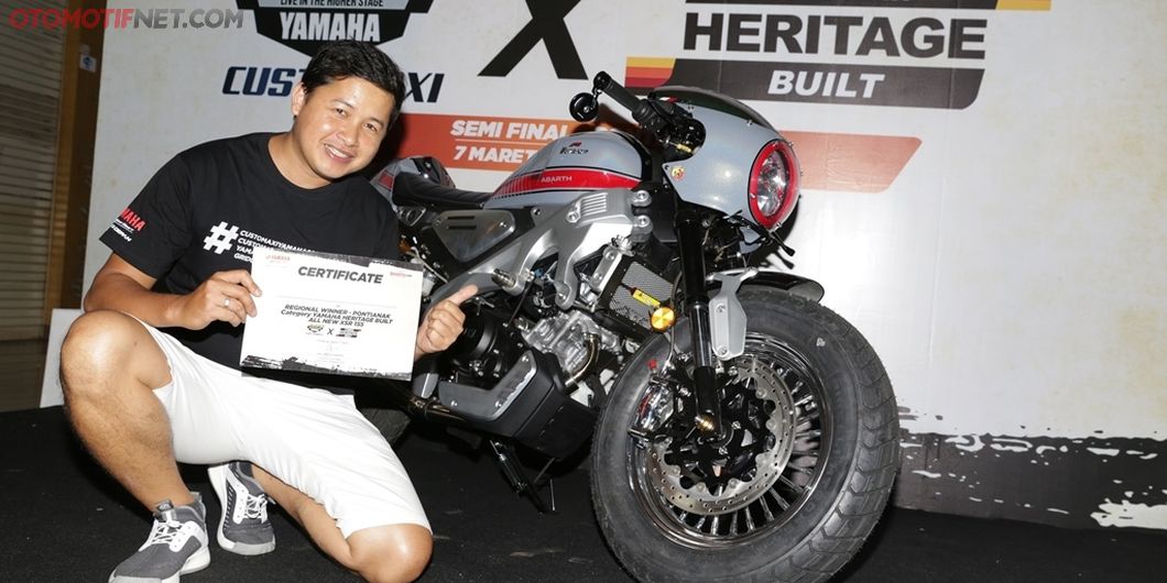 Pemenang Yamaha XSR 155 Heritage Built