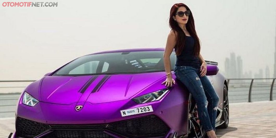 Lamborghini Huracan Ini Pake Wrap Ungu
