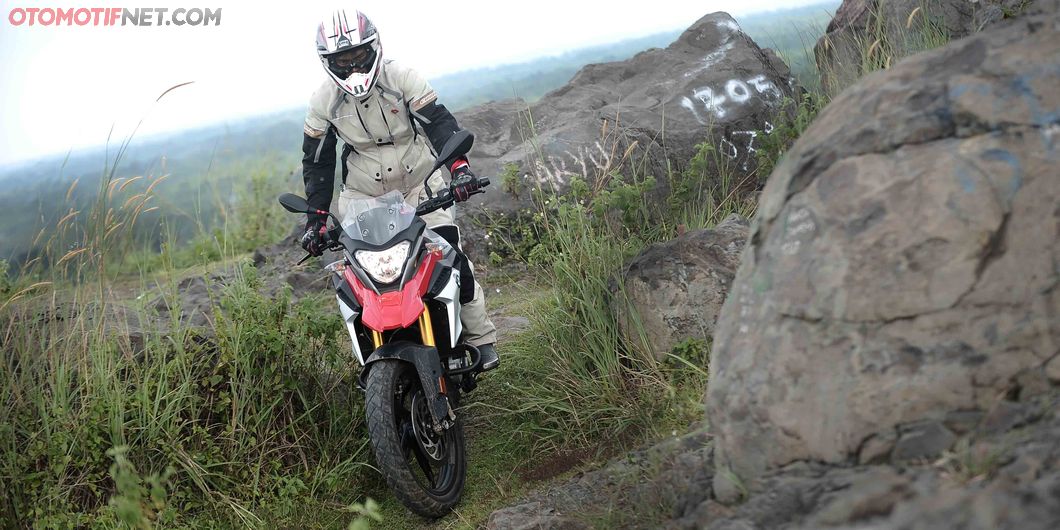 BMW G310 GS | Foto : Rizky Apryandi