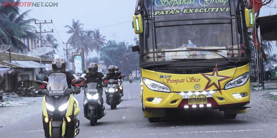 Perjalanan MAXI YAMAHA Tour de Indonesia etape West 1 Sabang – Medan, Photo : Rianto Prasetyo