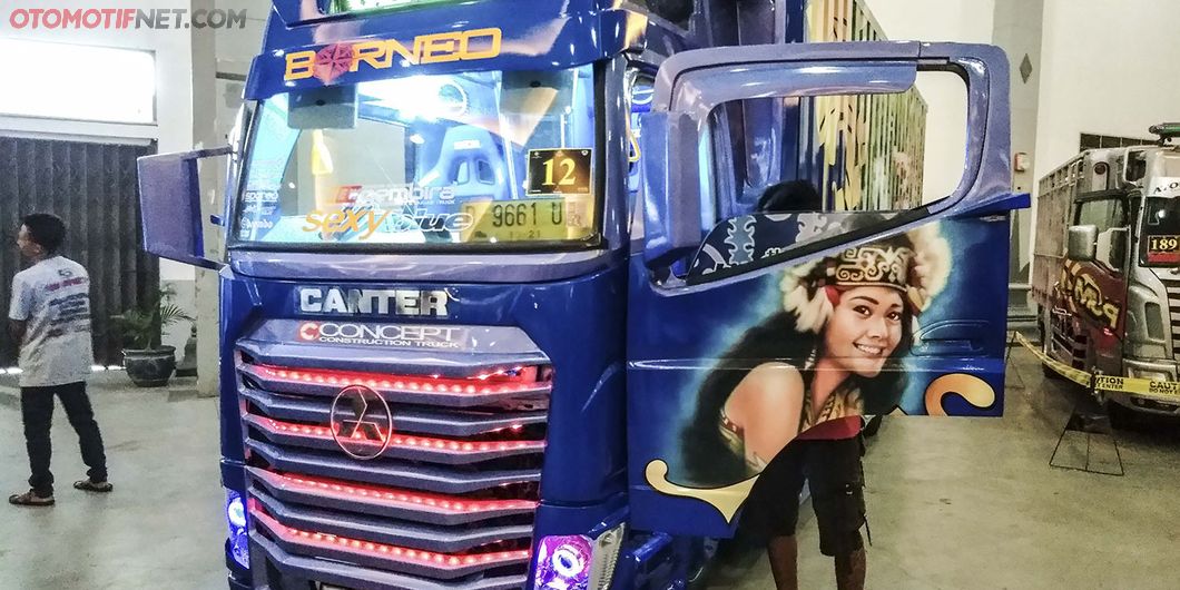 Borneo, salah satu kontestan modifikasi truk di Jogjakarta Truck Festival 2018 - Hikmawan M Firdaus