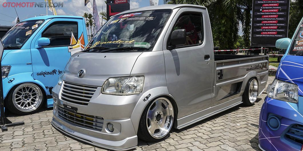 Gran Max silver ceper, peserta MBtech Auto Combat seri 2 Pekanbaru 2018. Photo : Agus Salim