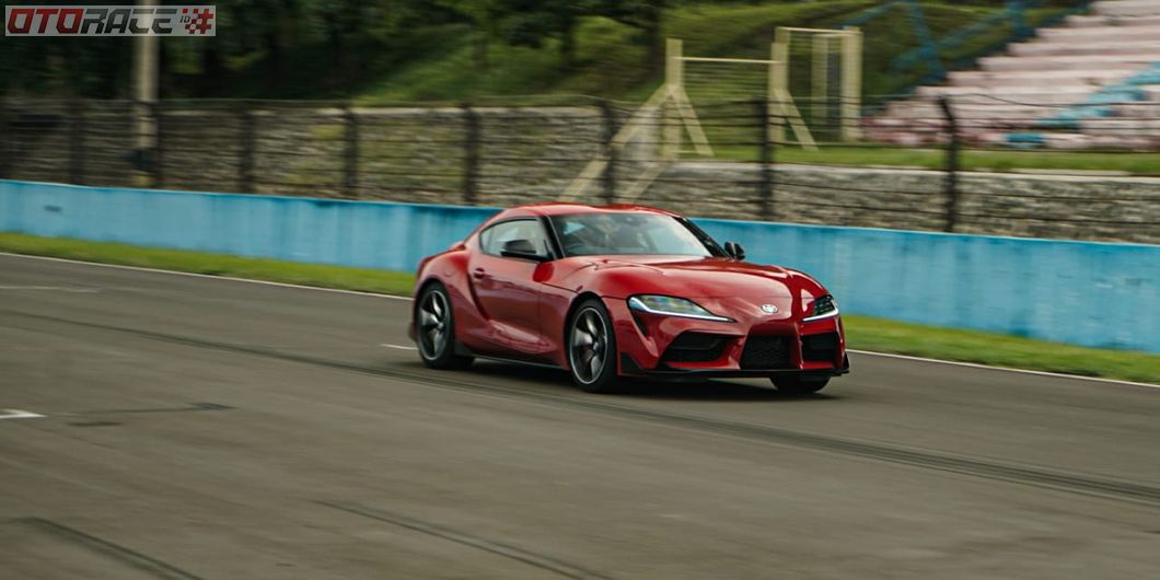 Tes Toyota GR Supra di sirkuit Sentul