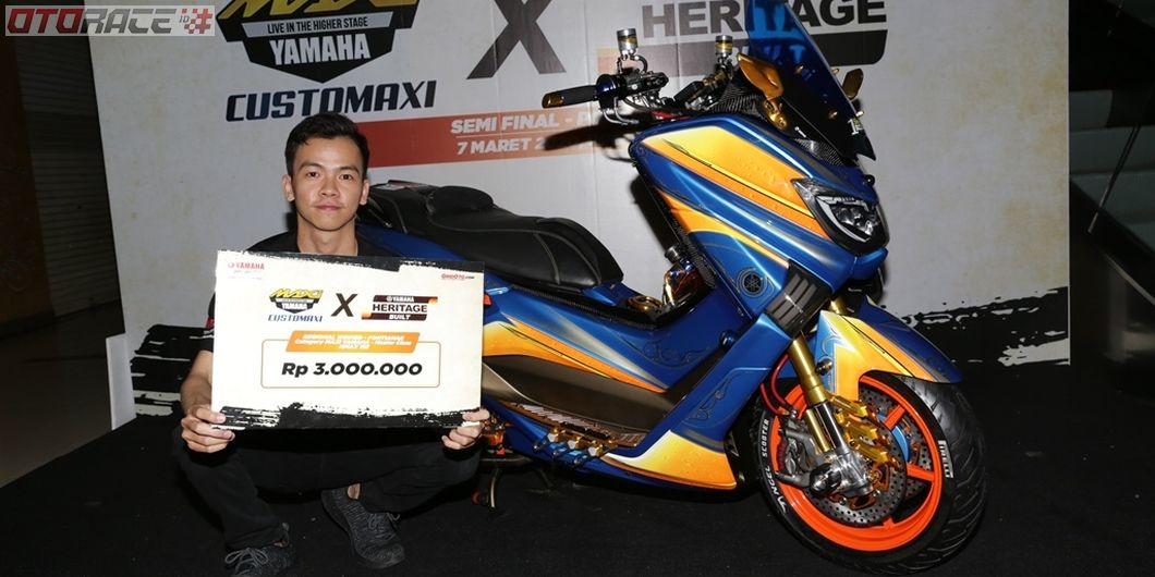 Pemenang kelas master Yamaha NMax