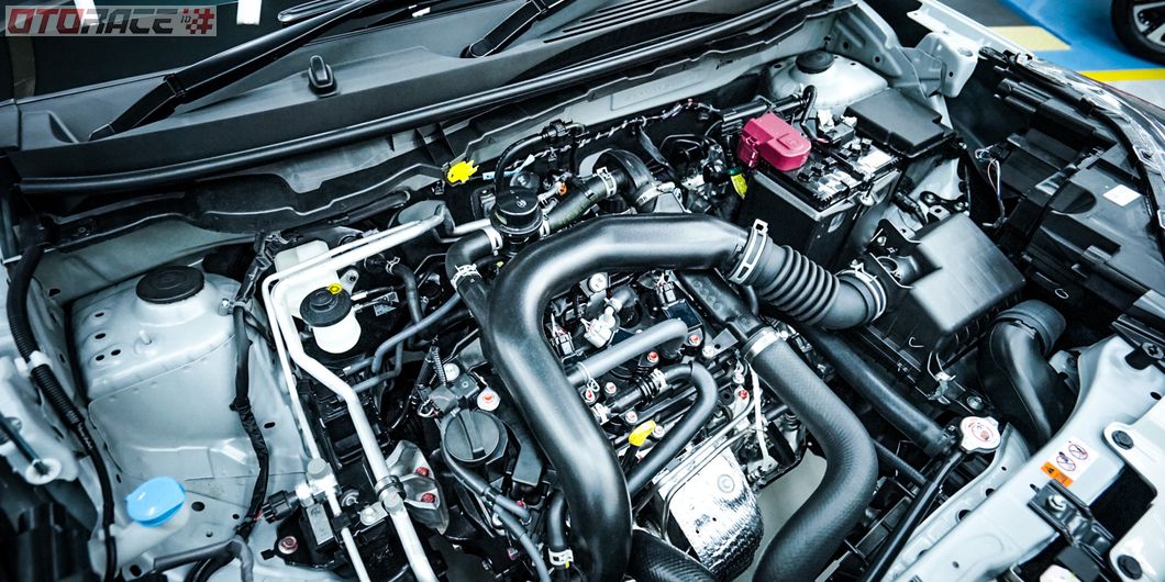 Mesin berkapasitas 998cc turbocharged Daihatsu Rocky