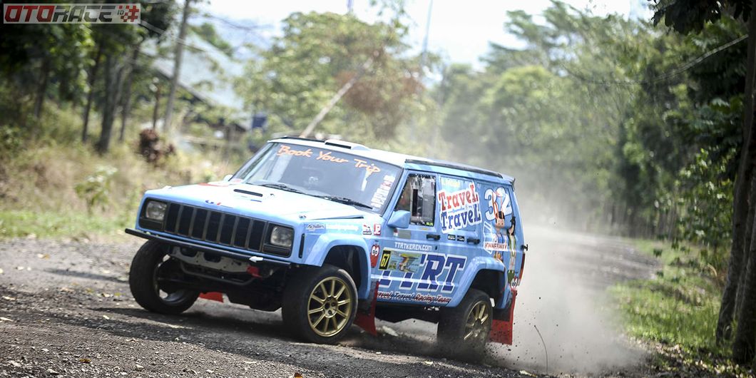 Edu Kaligis di Kejurnas Sprint Reli Tarmac, Put 4 IPSC Sentul 2018. Photo Rizky Avryandi