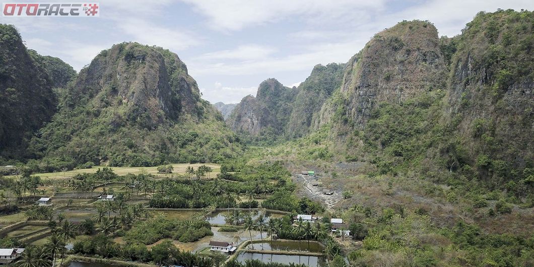 Rammang - Rammang, Kab Maros Sulsel salah satu lokasi yang dikunjungi. Photo: Gugum Gumilar