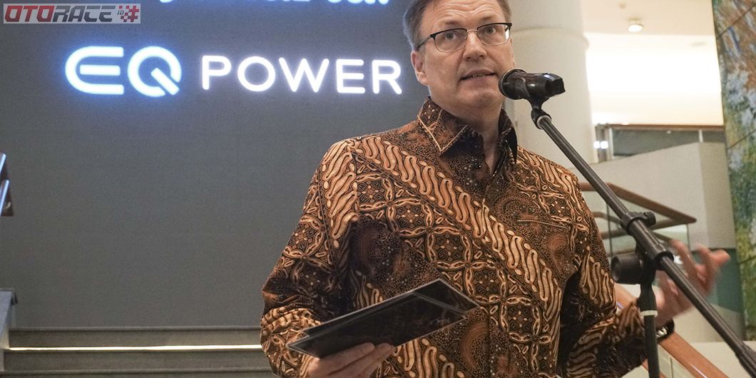 Roelof Lamberts, Presiden direktur Mercedez -Benz Indonesia. Photo: Rianto Prasetyo